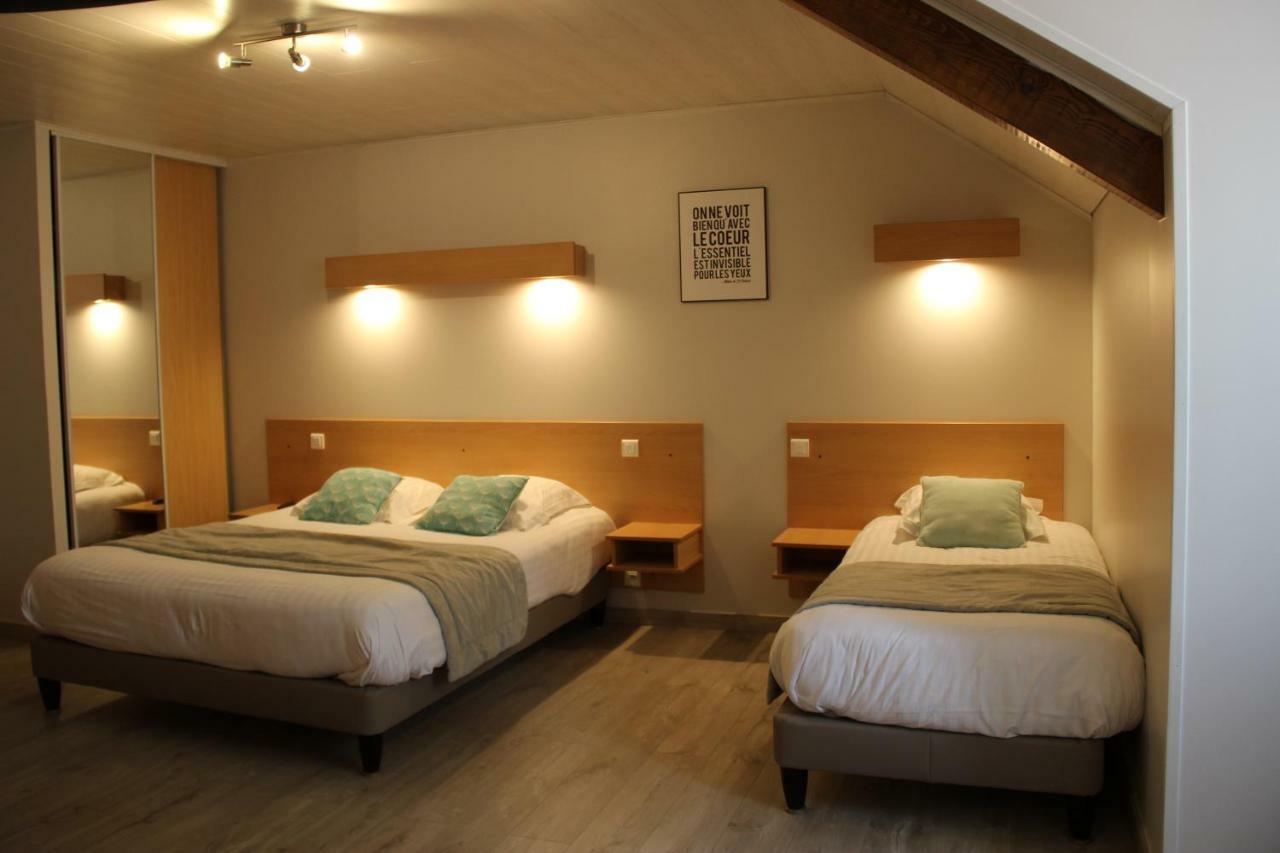 Hotel Restaurant Logis La Meridienne Anglards de Saint Flour ภายนอก รูปภาพ